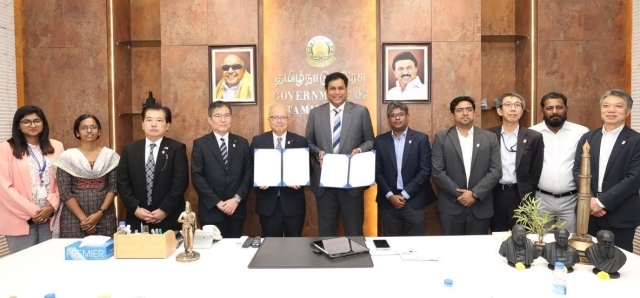 23 July 2024: MOU Signing Ceremony between Tamil Nadu and Osaka.