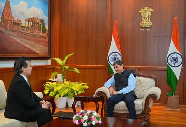 25 July 2024: Consul-General Takahashi Visited Mr. R. N. Ravi, Governor of Tamil Nadu.