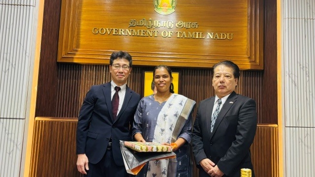 Ehime prefecture and industrial minister2